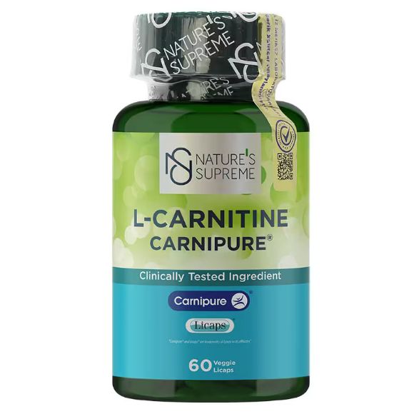 Nature's Supreme L-Carnitine Carnipure 60 Kapsül resmi