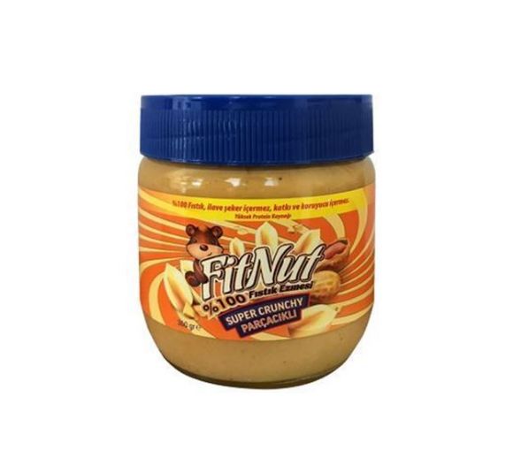 CRUNCHY FitNut Fıstık Ezmesi (Parçacıklı-Net 360 gr) resmi