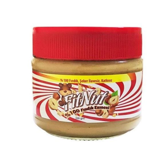 FitNut %100 Fındık Ezmesi (255gr) resmi