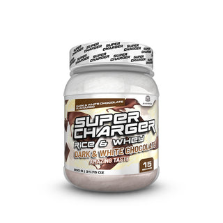 Supercharger Rice & Whey Dark & White Chocolate