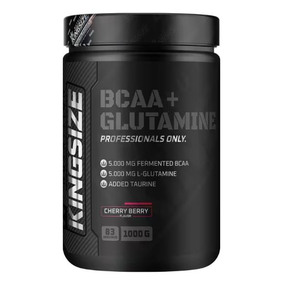 Kingsize Nutrition BCAA + Glutamine Powder 1000 Gr resmi